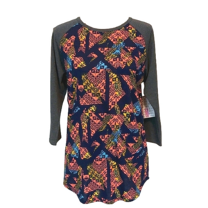 LULAROE RANDY BASEBALL TEE SHIRT NWT